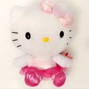 Charming 2012 TY Sanrio Hello Kitty Plush Ballerina: Adorable 11"